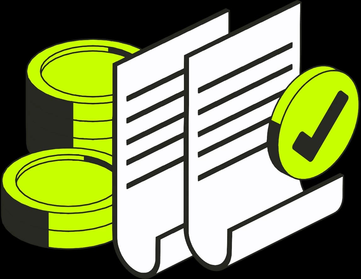 Ilustración de un escudo de cumplimiento verificando identidad y sanciones